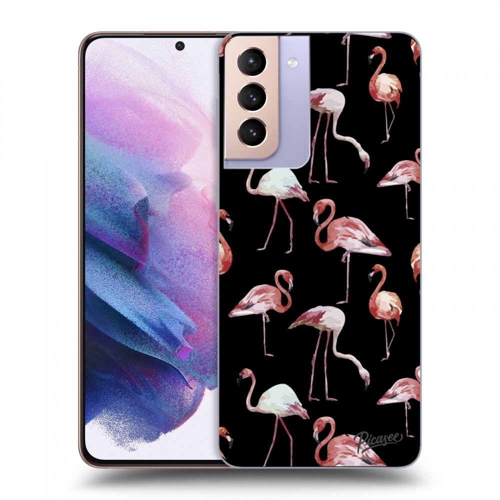 Picasee ULTIMATE CASE Samsung Galaxy S21+ 5G G996F - készülékre - Flamingos