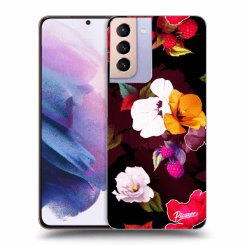 Picasee ULTIMATE CASE Samsung Galaxy S21+ 5G G996F - készülékre - Flowers and Berries