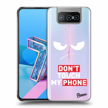 Tok az alábbi mobiltelefonokra Asus Zenfone 7 ZS670KS - Angry Eyes - Transparent