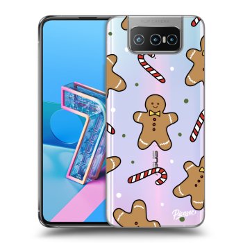 Picasee átlátszó szilikon tok az alábbi mobiltelefonokra Asus Zenfone 7 ZS670KS - Gingerbread