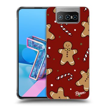 Picasee átlátszó szilikon tok az alábbi mobiltelefonokra Asus Zenfone 7 ZS670KS - Gingerbread 2