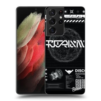 Picasee ULTIMATE CASE Samsung Galaxy S21 Ultra 5G G998B - készülékre - BLACK DISCO