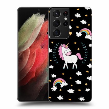 Szilikon tok erre a típusra Samsung Galaxy S21 Ultra 5G G998B - Unicorn star heaven