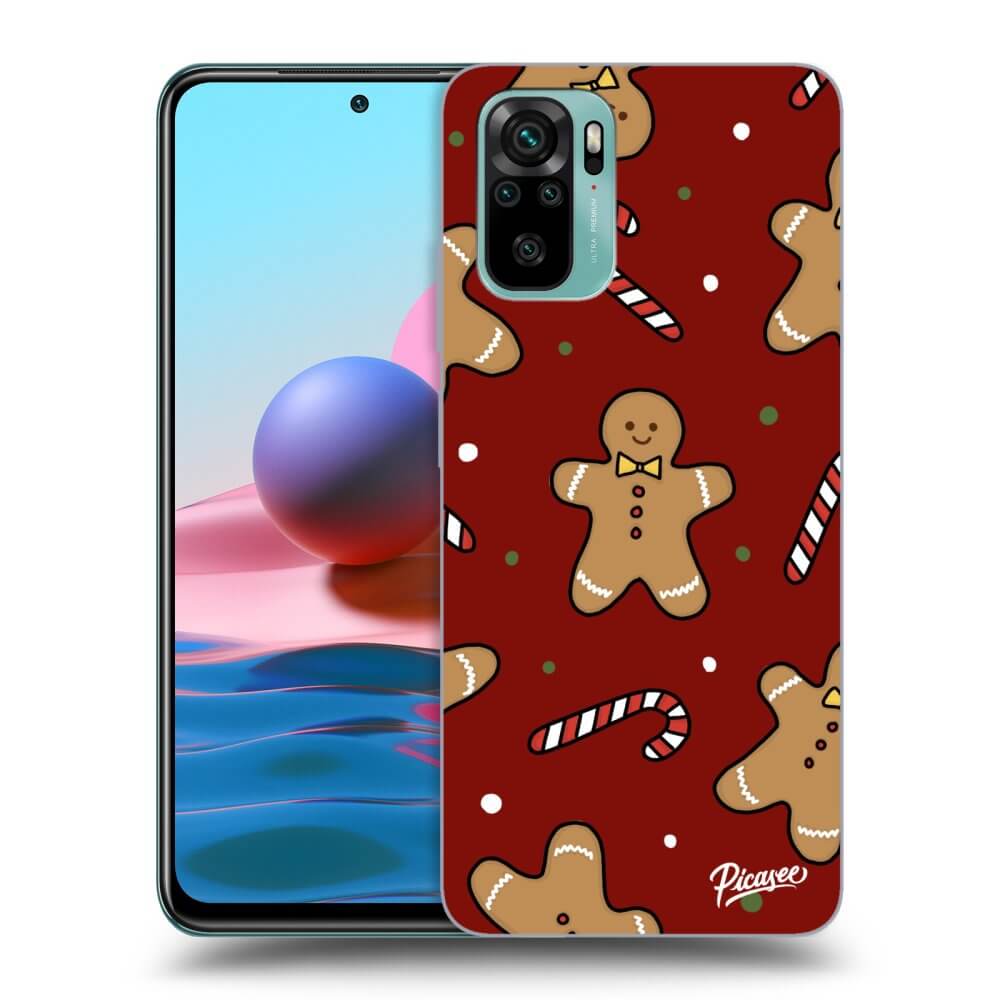 Picasee átlátszó szilikon tok az alábbi mobiltelefonokra Xiaomi Redmi Note 10 - Gingerbread 2