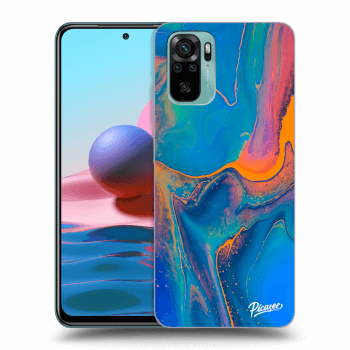 Szilikon tok erre a típusra Xiaomi Redmi Note 10 - Rainbow