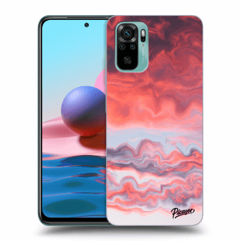 Szilikon tok erre a típusra Xiaomi Redmi Note 10 - Sunset