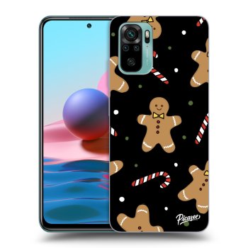 Picasee fekete szilikon tok az alábbi mobiltelefonokra Xiaomi Redmi Note 10 - Gingerbread