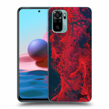 Szilikon tok erre a típusra Xiaomi Redmi Note 10 - Organic red