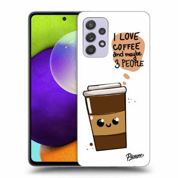 Szilikon tok erre a típusra Samsung Galaxy A52 5G A525F - Cute coffee