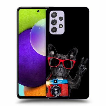 Szilikon tok erre a típusra Samsung Galaxy A52 A525F - French Bulldog