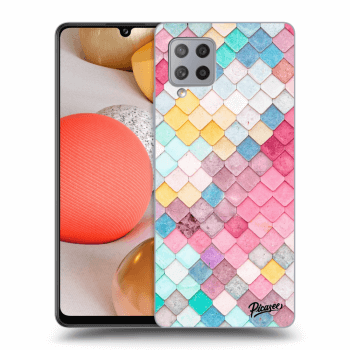 Szilikon tok erre a típusra Samsung Galaxy A42 A426B - Colorful roof