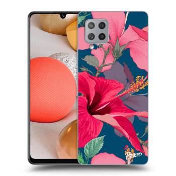 Szilikon tok erre a típusra Samsung Galaxy A42 A426B - Hibiscus