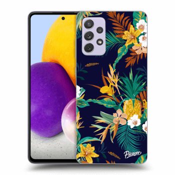 Szilikon tok erre a típusra Samsung Galaxy A72 A725F - Pineapple Color