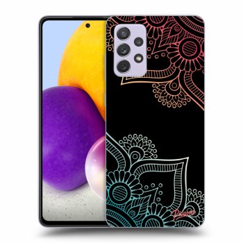 Szilikon tok erre a típusra Samsung Galaxy A72 A725F - Flowers pattern