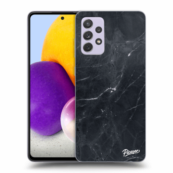 Szilikon tok erre a típusra Samsung Galaxy A72 A725F - Black marble