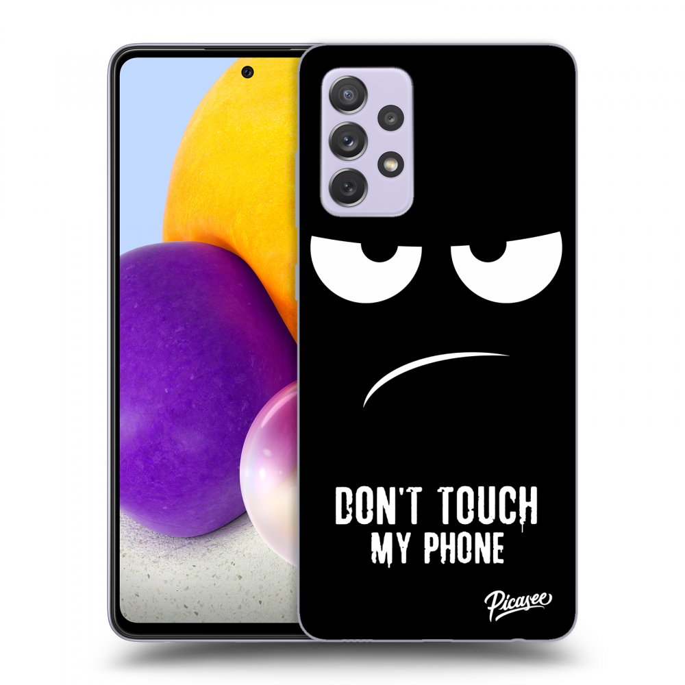 Picasee ULTIMATE CASE Samsung Galaxy A72 A725F - készülékre - Don't Touch My Phone