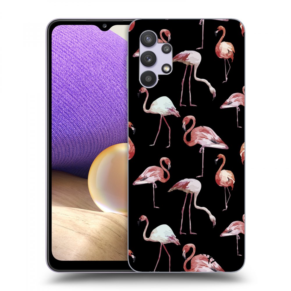 Picasee ULTIMATE CASE Samsung Galaxy A32 5G A326B - készülékre - Flamingos