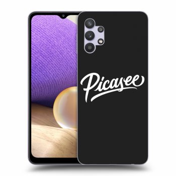 Picasee fekete szilikon tok az alábbi mobiltelefonokra Samsung Galaxy A32 5G A326B - Picasee - White