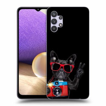 Szilikon tok erre a típusra Samsung Galaxy A32 5G A326B - French Bulldog