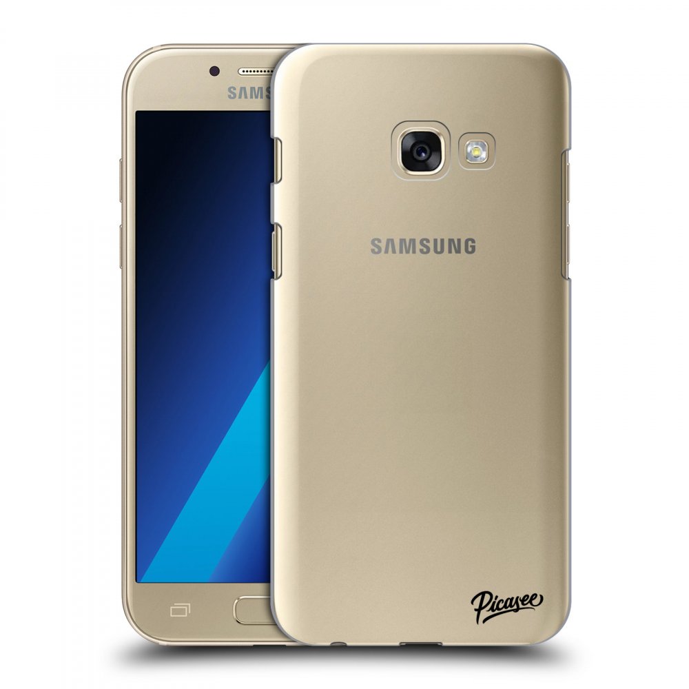 Picasee átlátszó szilikon tok az alábbi mobiltelefonokra Samsung Galaxy A3 2017 A320F - Clear