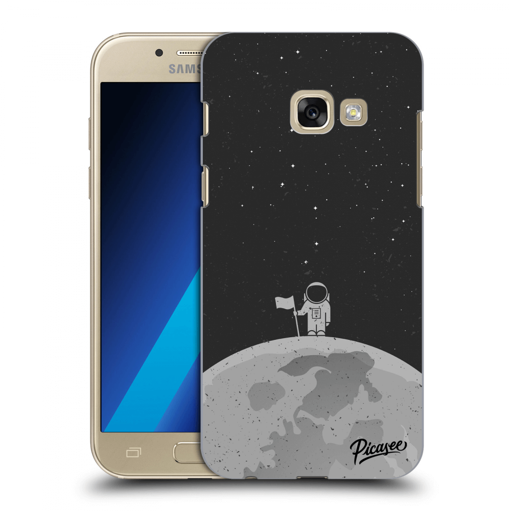 Picasee átlátszó szilikon tok az alábbi mobiltelefonokra Samsung Galaxy A3 2017 A320F - Astronaut