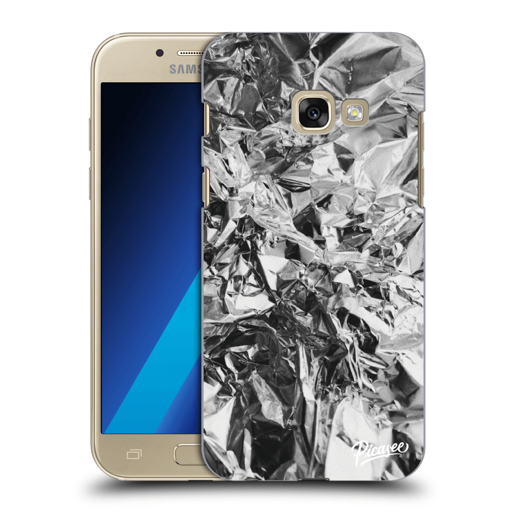 Picasee átlátszó szilikon tok az alábbi mobiltelefonokra Samsung Galaxy A3 2017 A320F - Chrome