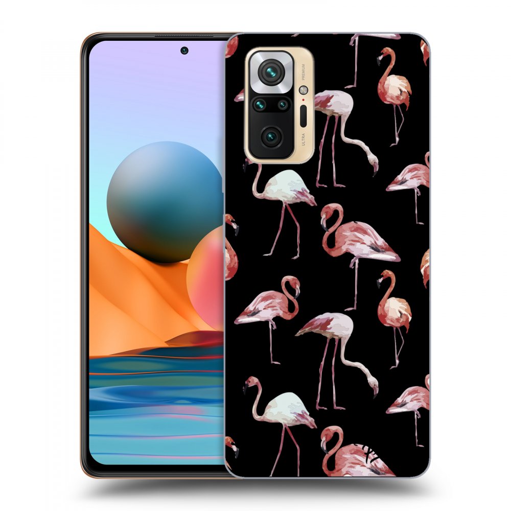 Picasee ULTIMATE CASE Xiaomi Redmi Note 10 Pro - készülékre - Flamingos