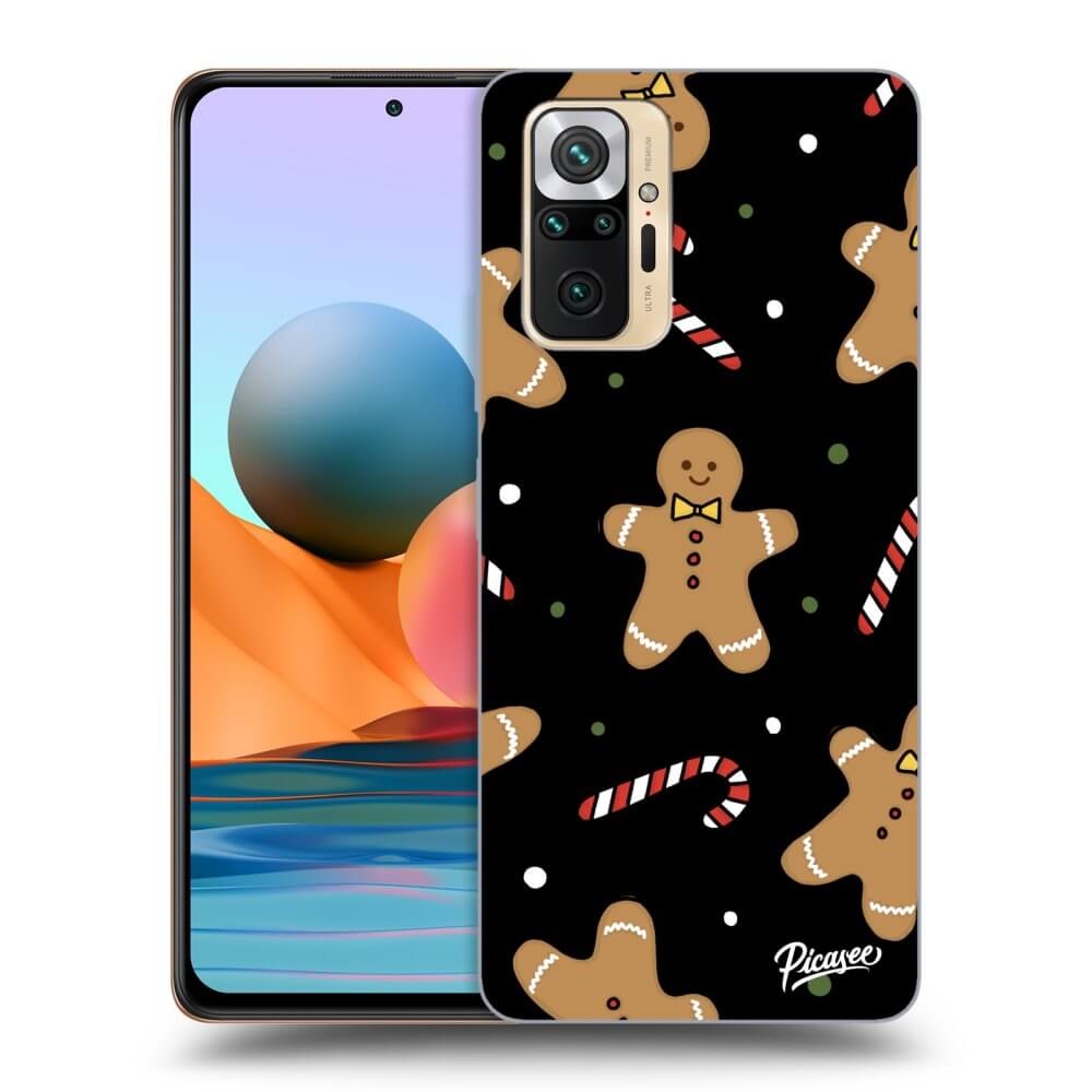 Picasee fekete szilikon tok az alábbi mobiltelefonokra Xiaomi Redmi Note 10 Pro - Gingerbread