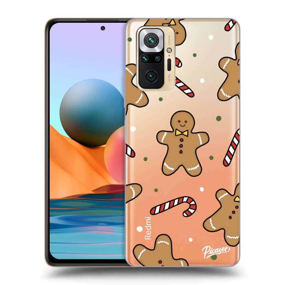 Picasee átlátszó szilikon tok az alábbi mobiltelefonokra Xiaomi Redmi Note 10 Pro - Gingerbread