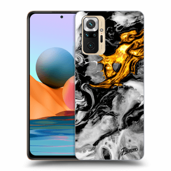 Tok az alábbi mobiltelefonokra Xiaomi Redmi Note 10 Pro - Black Gold 2