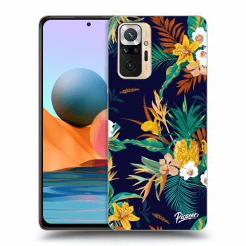 Szilikon tok erre a típusra Xiaomi Redmi Note 10 Pro - Pineapple Color