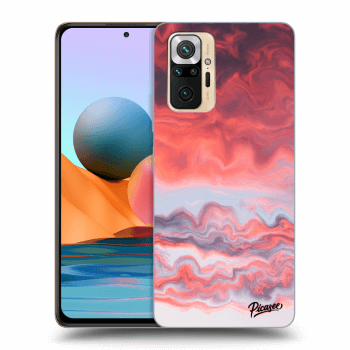 Szilikon tok erre a típusra Xiaomi Redmi Note 10 Pro - Sunset