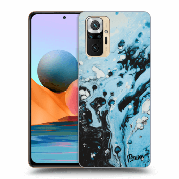 Szilikon tok erre a típusra Xiaomi Redmi Note 10 Pro - Organic blue