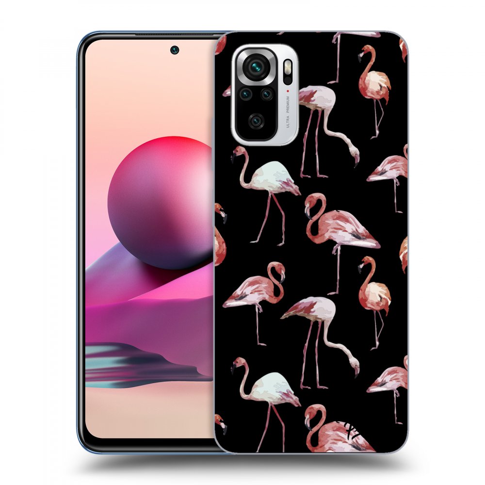 Picasee ULTIMATE CASE Xiaomi Redmi Note 10S - készülékre - Flamingos