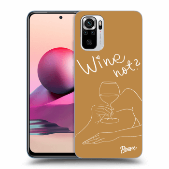 Szilikon tok erre a típusra Xiaomi Redmi Note 10S - Wine not