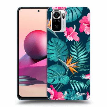 Szilikon tok erre a típusra Xiaomi Redmi Note 10S - Pink Monstera