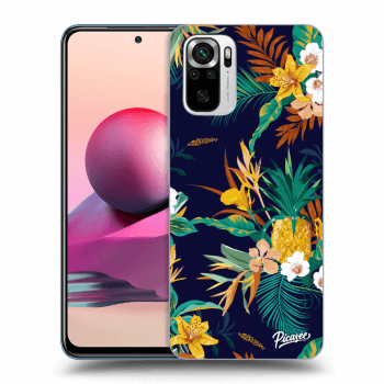 Szilikon tok erre a típusra Xiaomi Redmi Note 10S - Pineapple Color