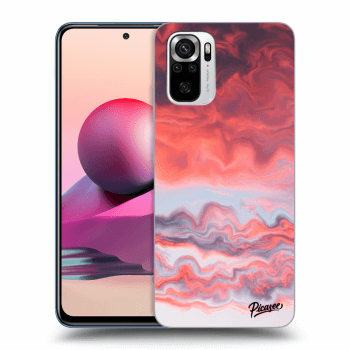 Szilikon tok erre a típusra Xiaomi Redmi Note 10S - Sunset