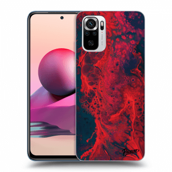 Szilikon tok erre a típusra Xiaomi Redmi Note 10S - Organic red