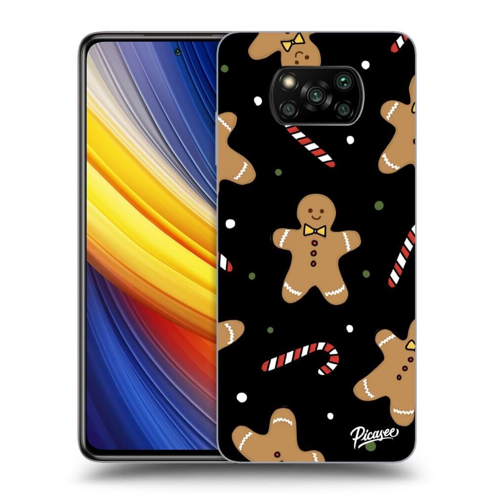 Picasee fekete szilikon tok az alábbi mobiltelefonokra Xiaomi Poco X3 Pro - Gingerbread