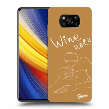 Szilikon tok erre a típusra Xiaomi Poco X3 Pro - Wine not