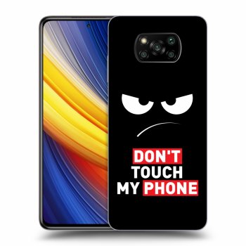 Szilikon tok erre a típusra Xiaomi Poco X3 Pro - Angry Eyes - Transparent