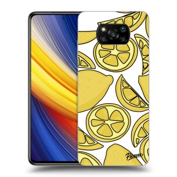 Szilikon tok erre a típusra Xiaomi Poco X3 Pro - Lemon