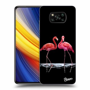 Szilikon tok erre a típusra Xiaomi Poco X3 Pro - Flamingos couple