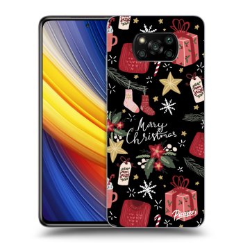 Szilikon tok erre a típusra Xiaomi Poco X3 Pro - Christmas