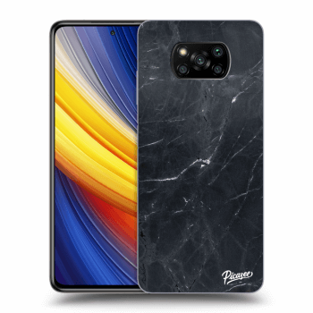 Szilikon tok erre a típusra Xiaomi Poco X3 Pro - Black marble