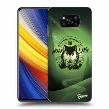 Szilikon tok erre a típusra Xiaomi Poco X3 Pro - Wolf life