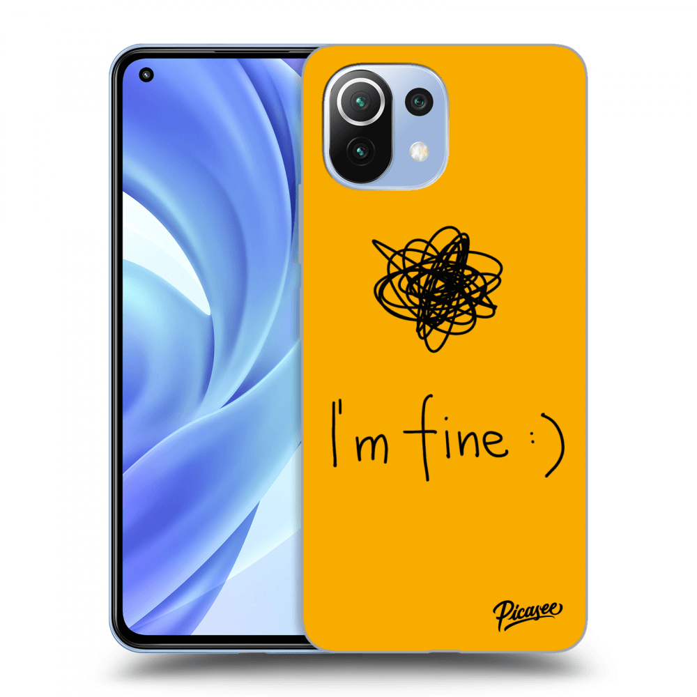 Picasee ULTIMATE CASE Xiaomi Mi 11 - készülékre - I am fine