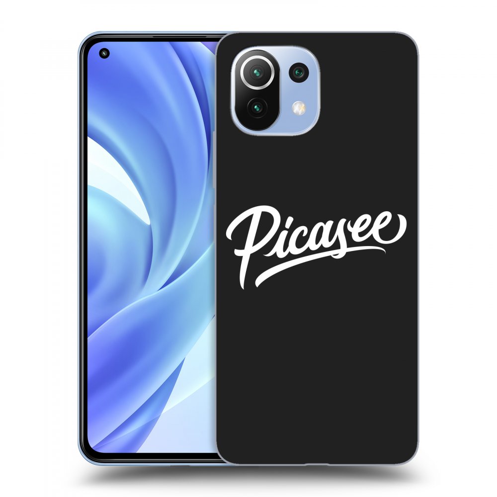 Picasee fekete szilikon tok az alábbi mobiltelefonokra Xiaomi Mi 11 - Picasee - White