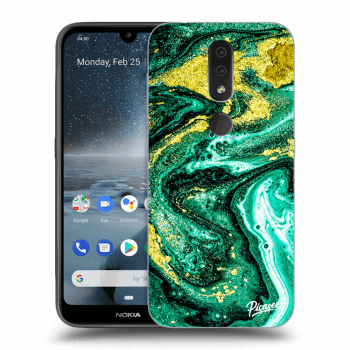 Tok az alábbi mobiltelefonokra Nokia 4.2 - Green Gold